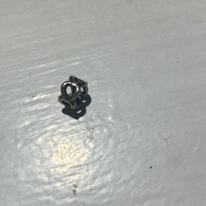 PANDORA -Heart Spacer Charm -S925 and ALE Stamped Sterling Silver, Standard size